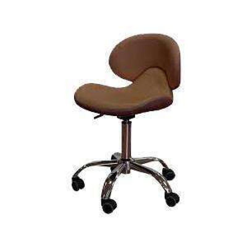 Cre8tion Nail Technician Chair, Brown, 29036 BB (NOT Included Shipping Charge) 